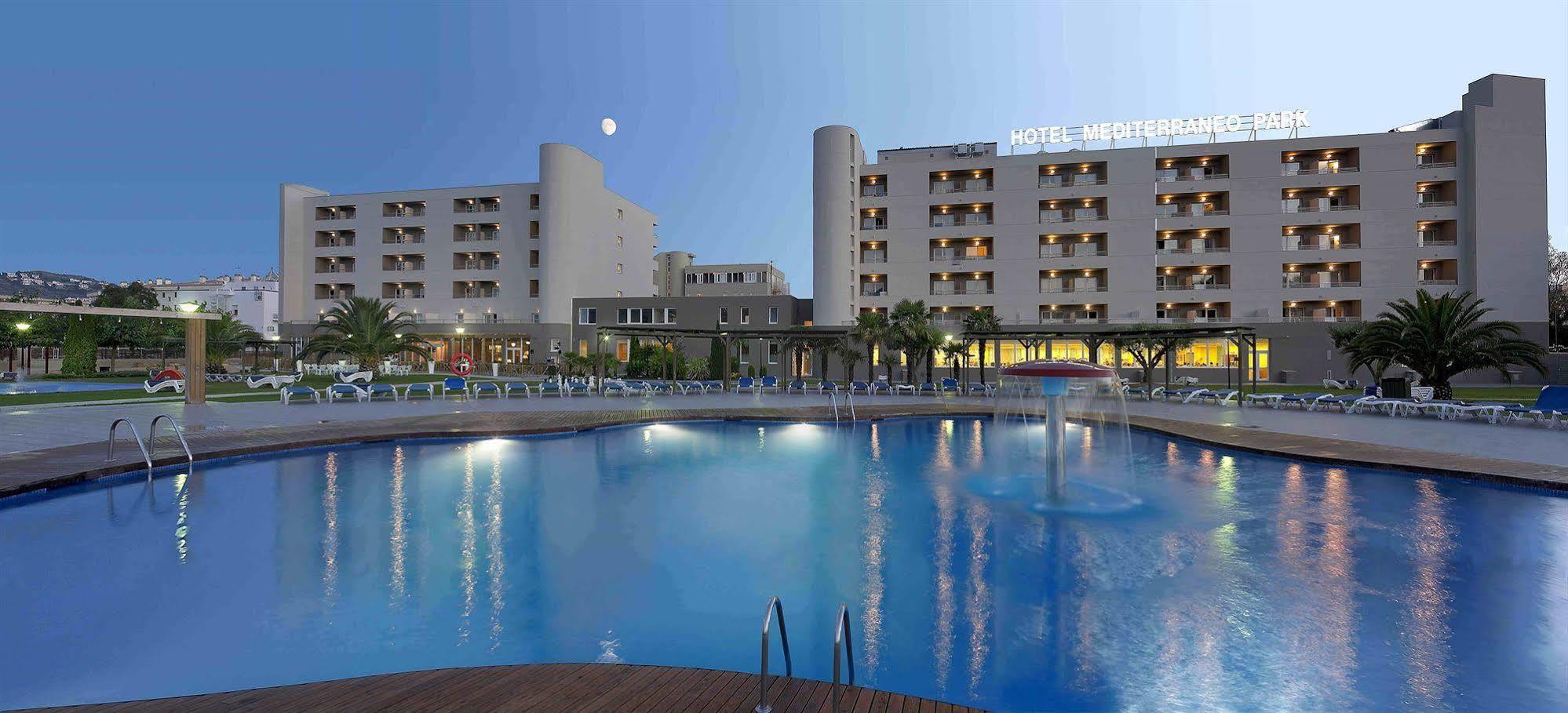 Hotel Spa Mediterraneo Park Rosas Exteriör bild